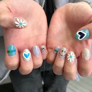 ネイル Nails VINATI所属・ササキスズナ Jr.ネイリストのネイルデザイン