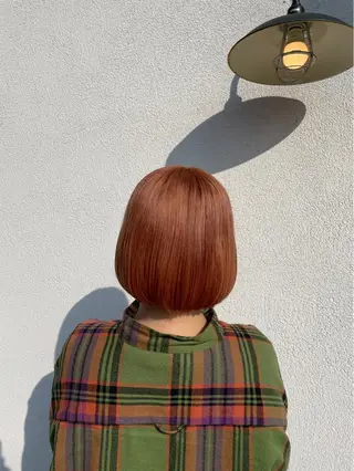 セミロング カラー Tress所属・ボブ／レイヤー 強化／村田のヘアスタイル