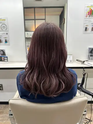 ロング カラー 似合わせ小顔カット 🌟神谷 ヨシタカのヘアスタイル