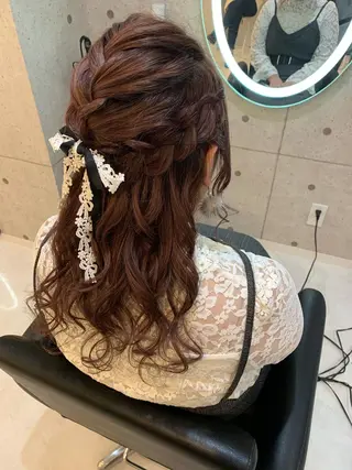 ヘアアレンジ lien natsukiのヘアスタイル