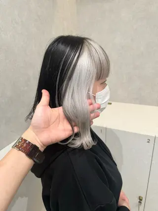 ミディアム カラー 艶髪・透明感カラー ✨若松良樹のヘアスタイル