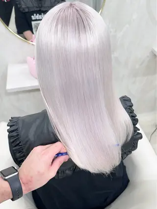 ロング ブリーチ指名🥇/ ボブ/HISAKIのヘアスタイル