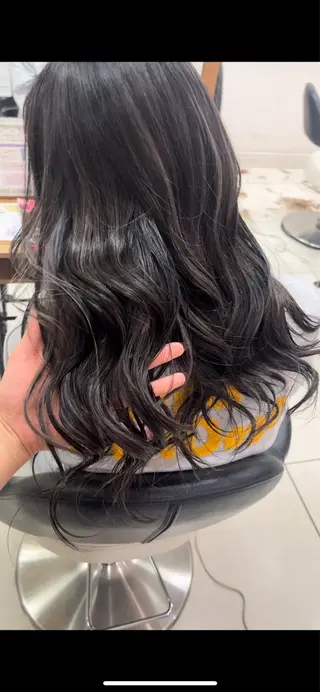 ロング カラー バレイヤージュ/ヘア アレンジ/shionのヘアスタイル