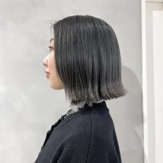 ショート ボブ/ベージュ/ パーマ🪿近森ゆいのヘアスタイル