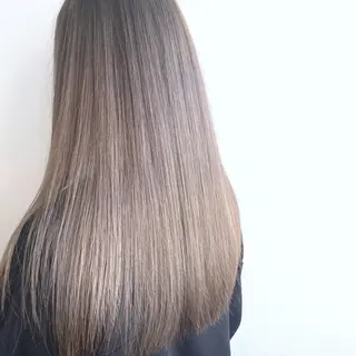 ロング カラー グランジヘア 無造作ヘアHYUGAのヘアスタイル