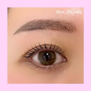 マツエク・マツパ Yamaoka Mikuのマツエク・マツパデザイン