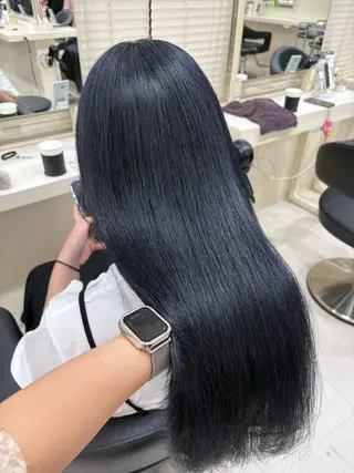 セミロング カラー ヘアアレンジ 💟RINNA 艶カラー💟のヘアスタイル
