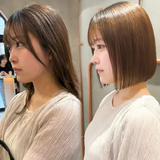 ミディアム 🌹ボブ/髪質改善 韓国ヘア🌹澤口龍成のヘアスタイル