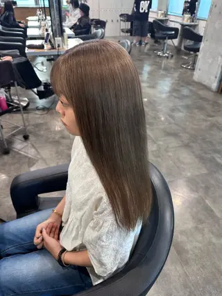 カラー 海外トレンドヘア🤍 sumireのヘアスタイル