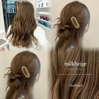 カラー ParveMix 🩶🫧入江 香名のヘアスタイル