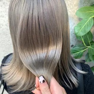 ミディアム カラー kimika🥑 メンズ/髪質改善のヘアスタイル