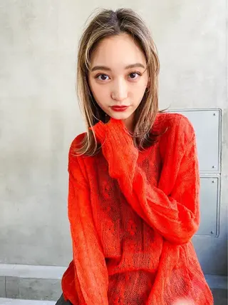 ミディアム Lien🌈 立川のヘアスタイル