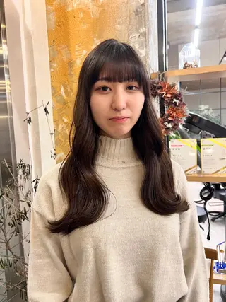 ロング ブリーチ/髪質改善 shiinaのヘアスタイル