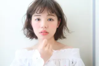 ショート カラー パーマ 山下 直人のヘアスタイル