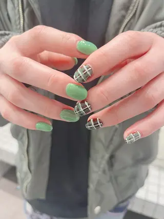 ネイル 🦋女子ウケメンズ パーマYUI🦋のヘアスタイル