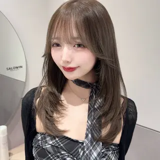 ミディアム サロウィン新宿三丁目East所属・💕夏モテ×上品色気 モテヘア💕山田航介のヘアスタイル