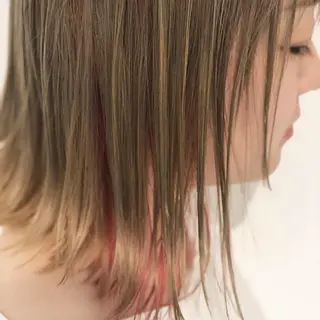 ショート カラー 🍂秋の透け感カ ラー🍂HIDEKAのヘアスタイル