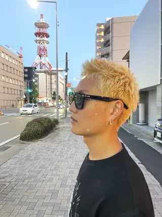 カラー メンズ ハヤシカズキ/カラー ✂/メンズパーマのヘアスタイル