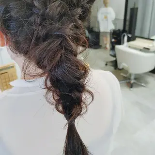 ヘアアレンジ ハネエクステ表参道/ 羽エクステSpicaのヘアスタイル