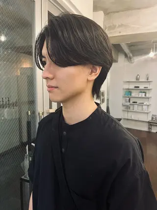 パーマ メンズ 人見知りさんでも安心 奥田 里佳子のヘアスタイル