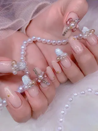 ネイル シェアサロンLei.g(レイジー)所属・3Dアートネイル💗 都築レナのネイルデザイン