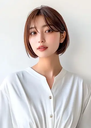 ショート VLOW nex the salon所属・韓国風/髪質改善/ ナガヤアキラのヘアスタイル