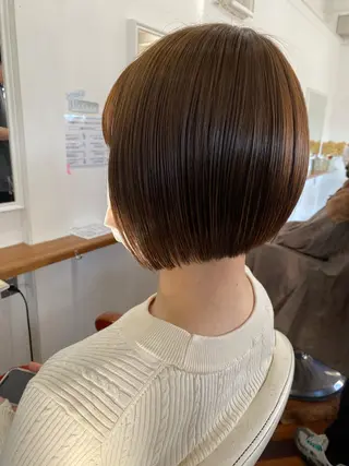 ショート カラー Kazaoka Saraのヘアスタイル