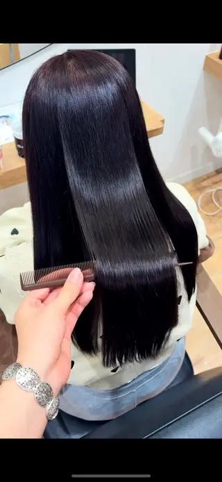 カラー パーマ 似合わせカラー/ 暖色カラー/セイナのヘアスタイル