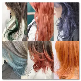 カラー ロング N° il duca 札幌のヘアスタイル