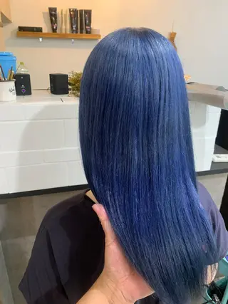 セミロング カラー nico 原宿所属・nico【代表】 市川 拓也のヘアスタイル