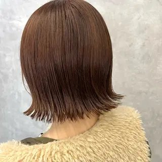 ショート カラー NUMBER_ ユイナのヘアスタイル