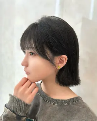 ショート 韓国顔まわり/前髪 /レイヤー/いつきのヘアスタイル