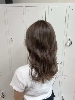 セミロング カラー collet矢島/ ブリーチ指名No.1のヘアスタイル