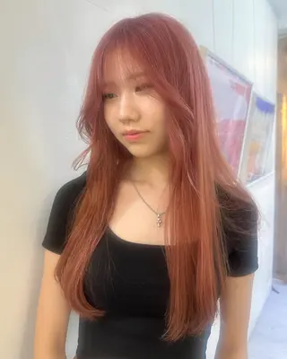 ロング 似合わせ/ハイトーン ✂︎ゆーぴ✂︎のヘアスタイル