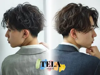メンズ TELAHAIR 髪質改善特化型サロンのヘアスタイル