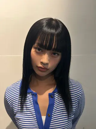 ロング カラー mira🍓★ nailのネイルデザイン