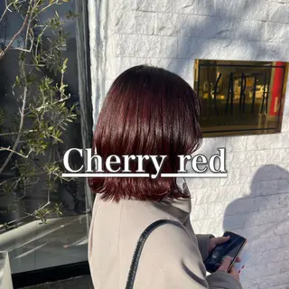 ミディアム カラー ブリーチ/暖色カラー 宮城陽日のヘアスタイル