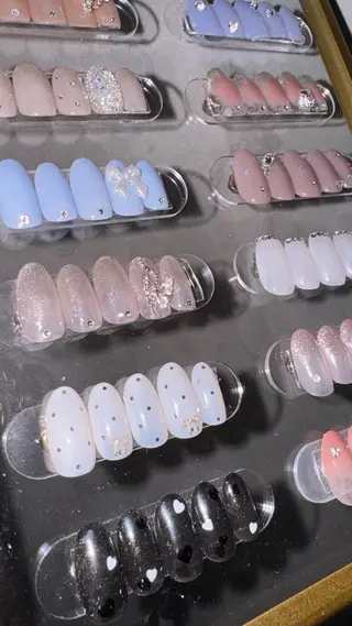 ネイル 韓国ネイル/ワンホン ネイル🎀表参道3分のネイルデザイン