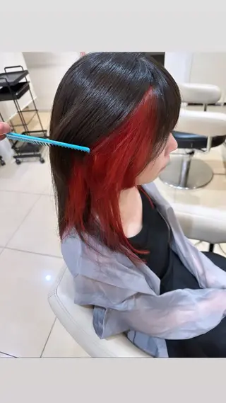 セミロング 柔らか透明感カラー/ 内田圭祐のヘアスタイル