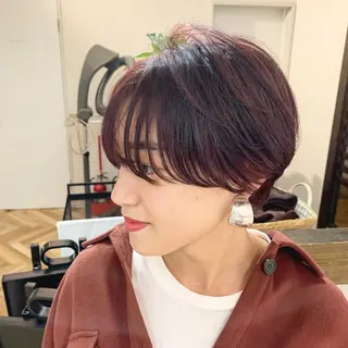ショート カラー circus by KENJE 町田店のヘアスタイル