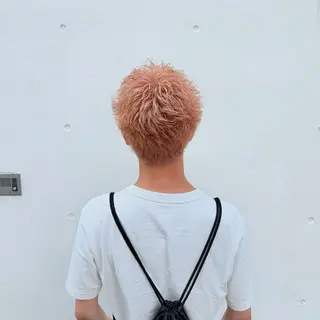 ショート カラー メンズ ナチュラル透明感 /kazuto☘️のヘアスタイル