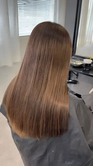 ロング 【艶カラー⠀】坂東 要のヘアスタイル