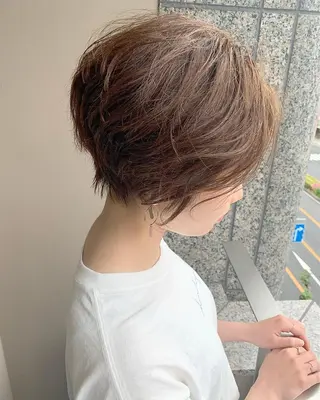 ショート N°number大分 ナンバーmikotoのヘアスタイル