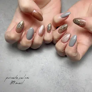 ミディアム ネイル 京橋 【39nail】のネイルデザイン