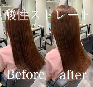 ロング 【酸性ストレート】 宮下和明のヘアスタイル