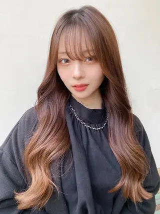 ロング 【艶ヘア】 どうまえのヘアスタイル