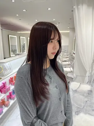 ロング カラー ParveMix 🌝🫧山本 玲南のヘアスタイル