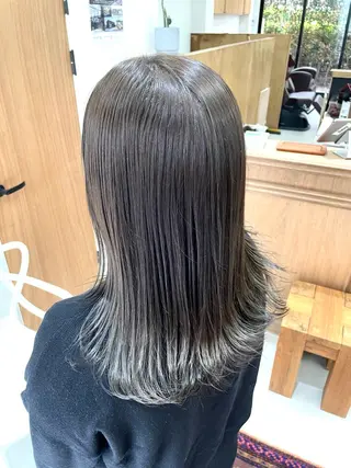 ロング カラー 慎太朗メンズパーマ/ フェザー/スパイキーのヘアスタイル