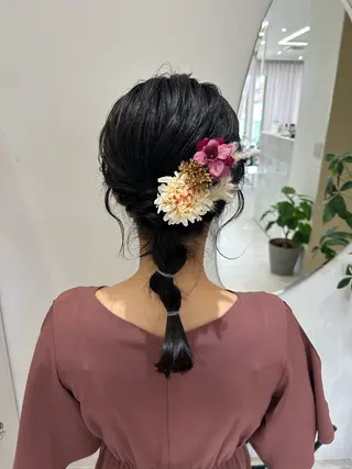 ヘアアレンジ koharu 福岡天神西通りのヘアスタイル