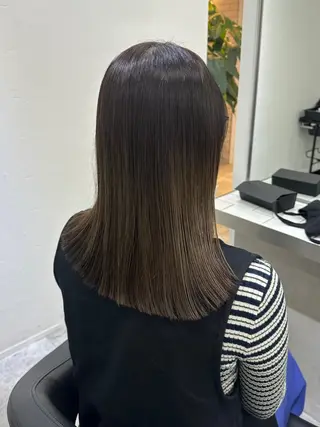セミロング 銀座 / シマムラミホのヘアスタイル